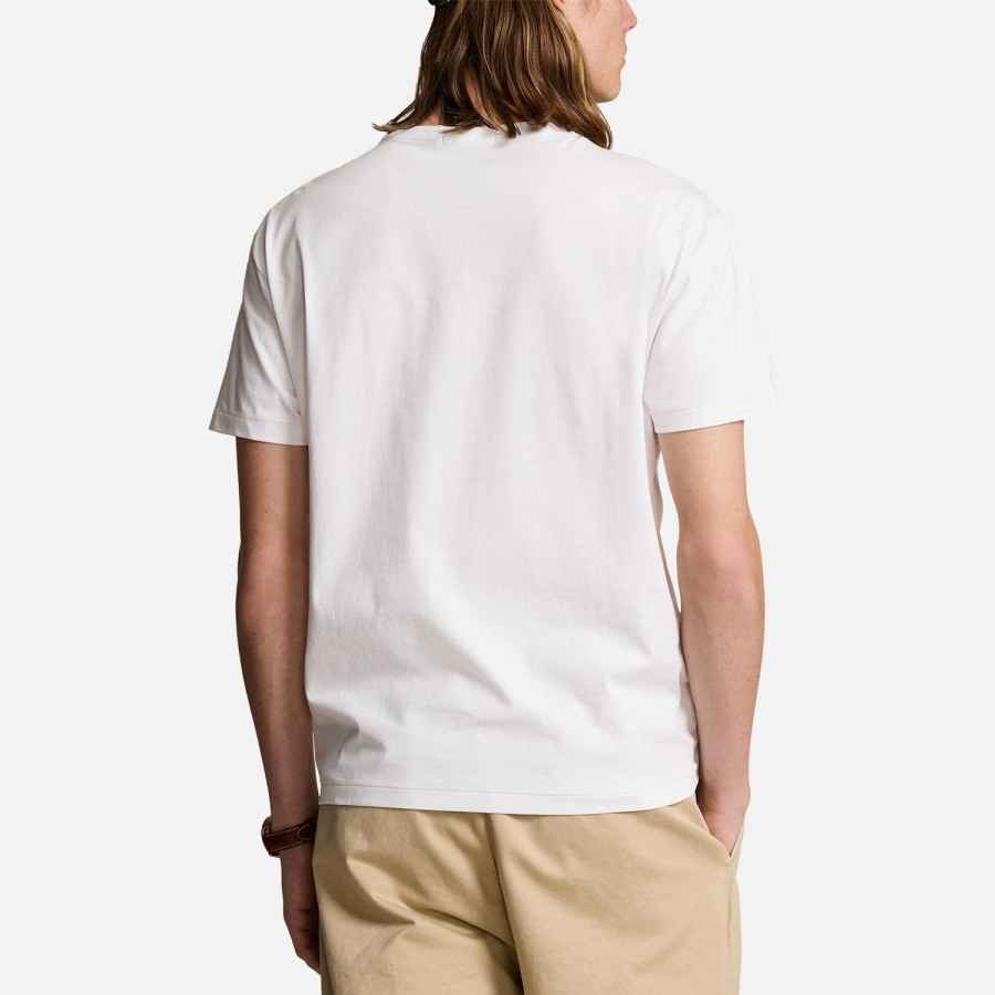 Manner Polo Ralph Lauren Loungewear | Polo Ralph Lauren Center Logo Baumwoll-T-Shirt