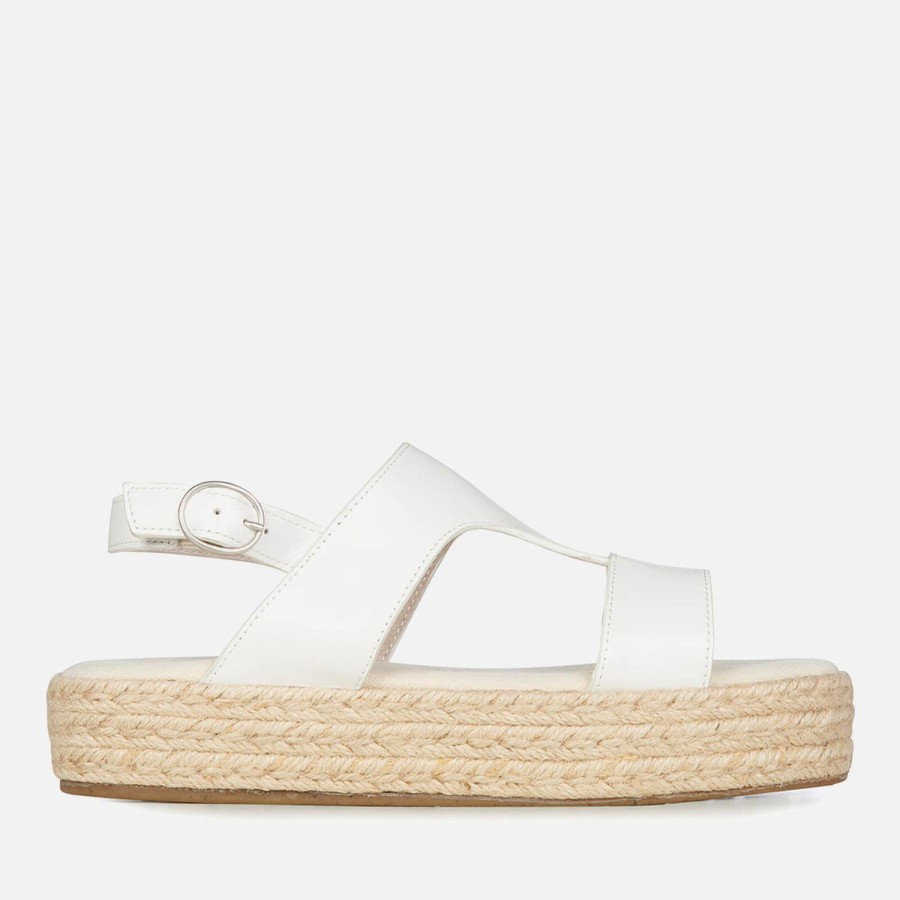 Schuhwerk WWU Australien Espadrilles | Emu Australia Babinda Leder-Espadrille-Sandalen Fur Damen