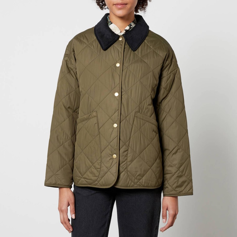 Wehe Barbour x House of Hackney Kleidung | Barbour X House Of Hackney Daintry Steppjacke Aus Shell