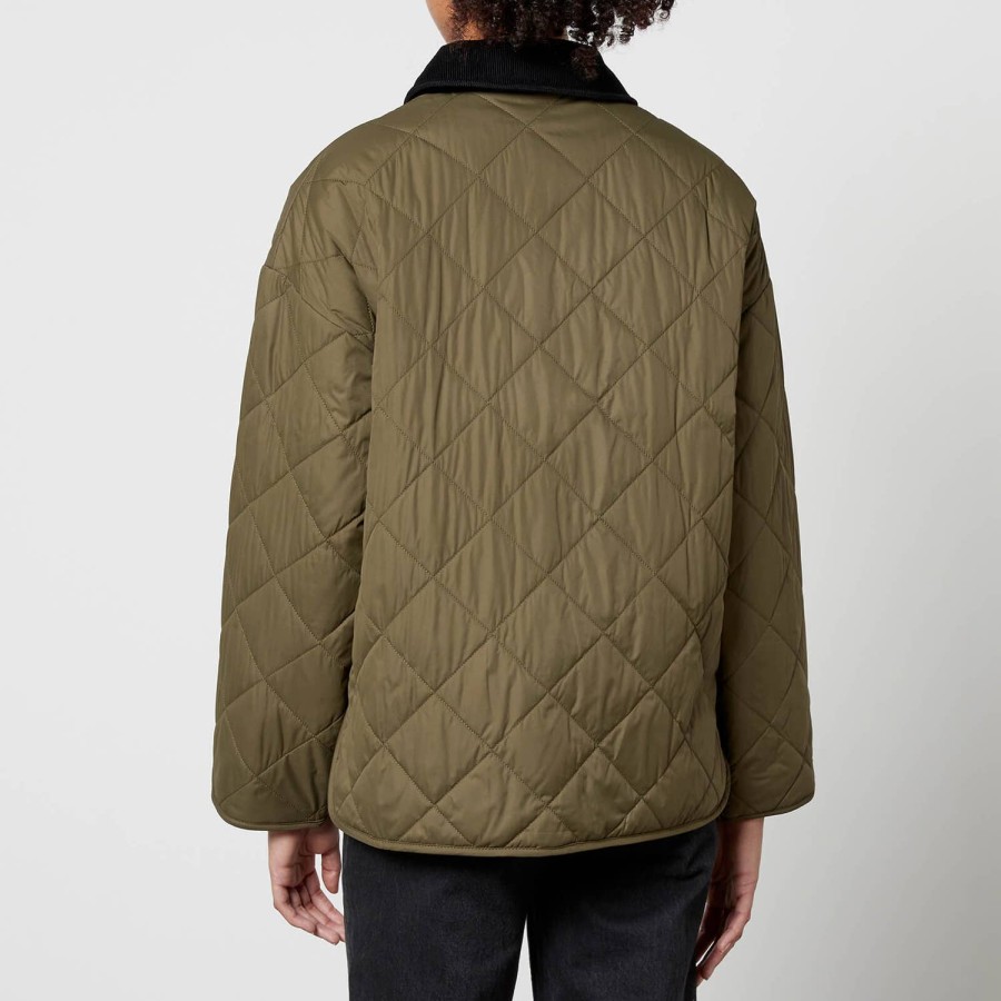 Wehe Barbour x House of Hackney Kleidung | Barbour X House Of Hackney Daintry Steppjacke Aus Shell