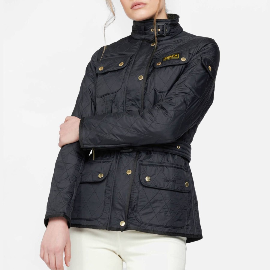 Wehe Barbour International Kleidung | Barbour International Polarquilt Shell-Jacke