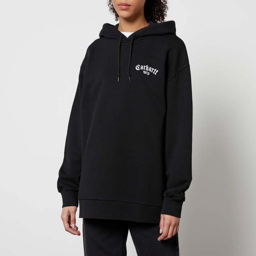 Wehe Carhartt WIP Hoodies Und Sweatshirts | Carhartt Wip Onyx Script Baumwoll-Jersey-Hoodie