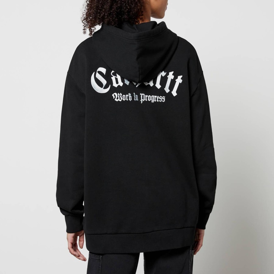 Wehe Carhartt WIP Hoodies Und Sweatshirts | Carhartt Wip Onyx Script Baumwoll-Jersey-Hoodie