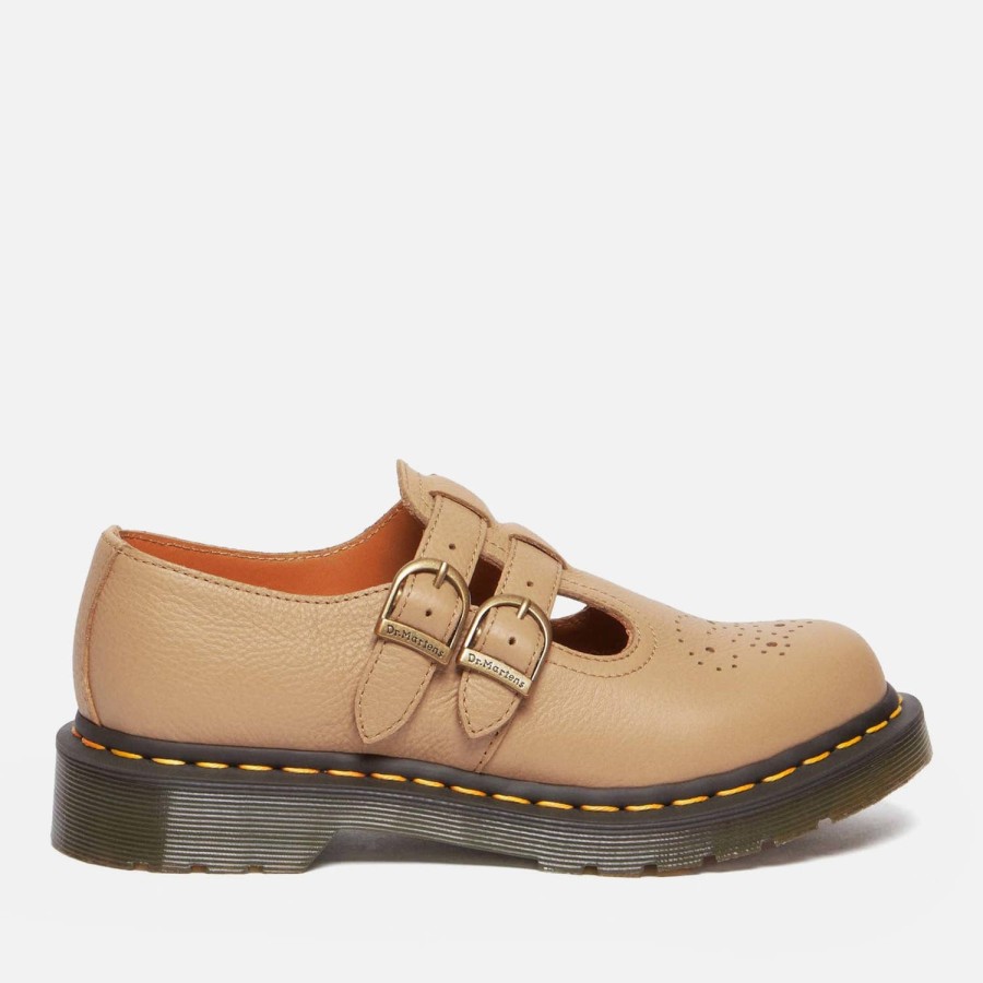 Schuhwerk Dr Martens Schuhwerk | Dr. Martens 8065 Virginia Leder Mary-Jane-Schuhe