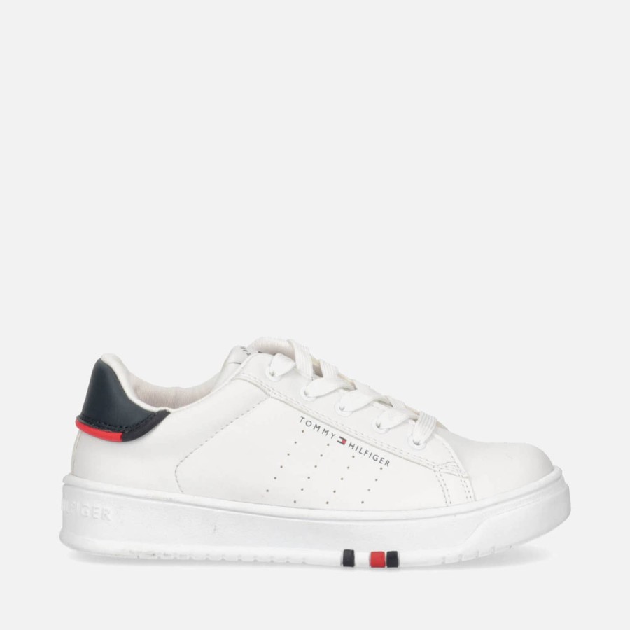 Kind & Baby Tommy Hilfiger Schuhwerk | Tommy Hilfiger Kinder-Sneaker Aus Kunstleder