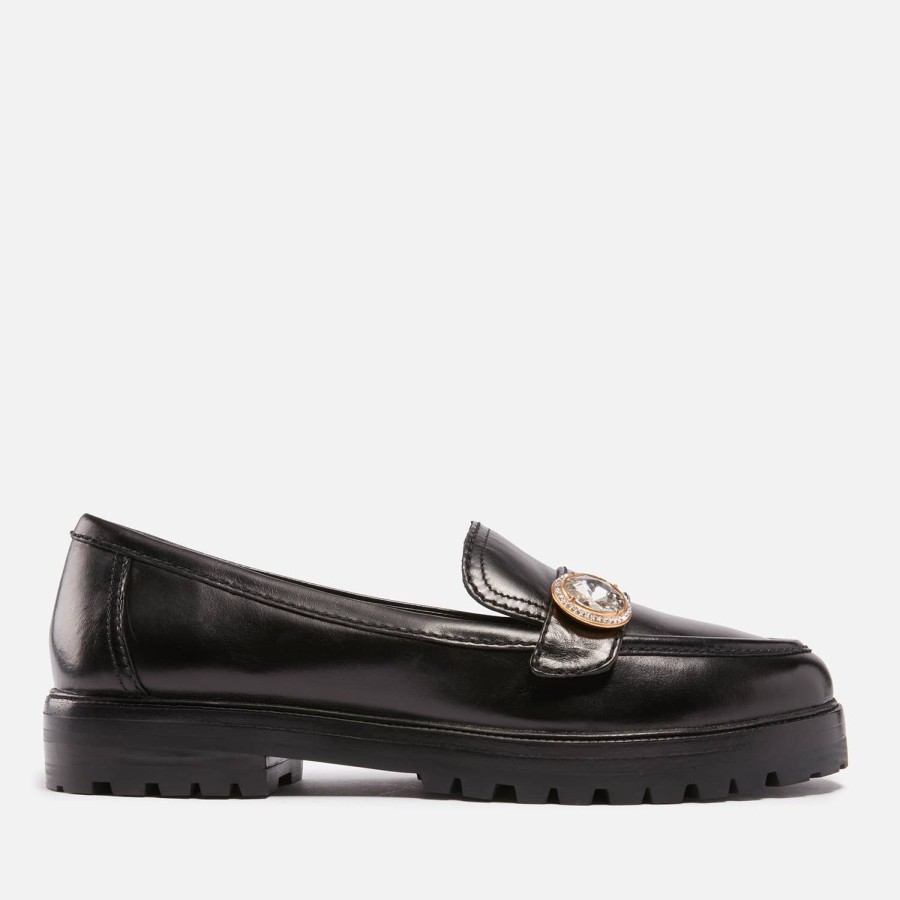 Schuhwerk Kate Spade New York Wohnungen | Kate Spade New York Damen-Posh-Leder-Loafer