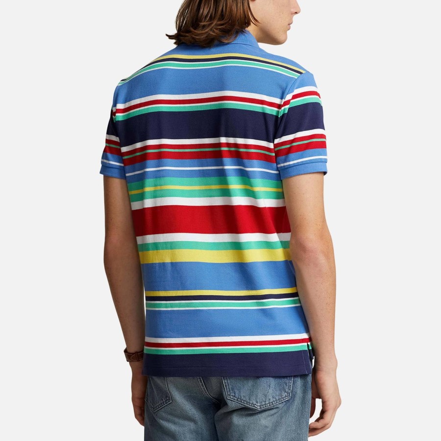 Manner Polo Ralph Lauren Polo-Shirts | Polo Ralph Lauren Colourblock-Poloshirt Aus Baumwoll-Pique