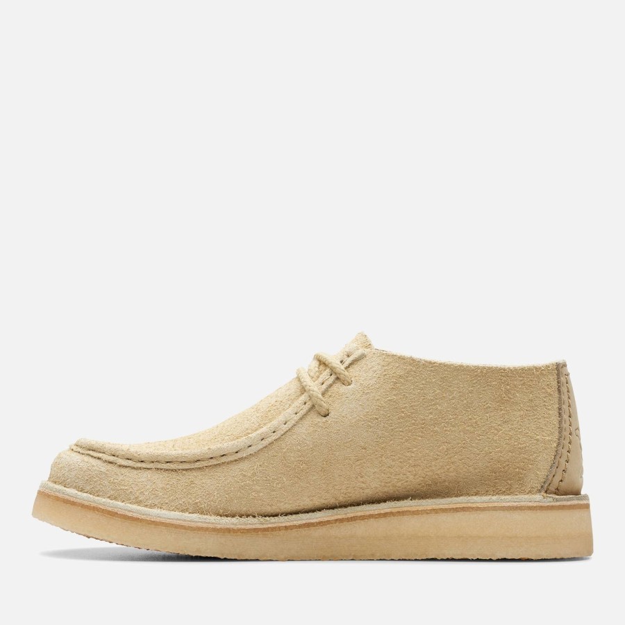 Schuhwerk Clarks-Originale Schuhe | Clarks Originals Herren Desert Nomad Schuhe - Maple Hairy Sde