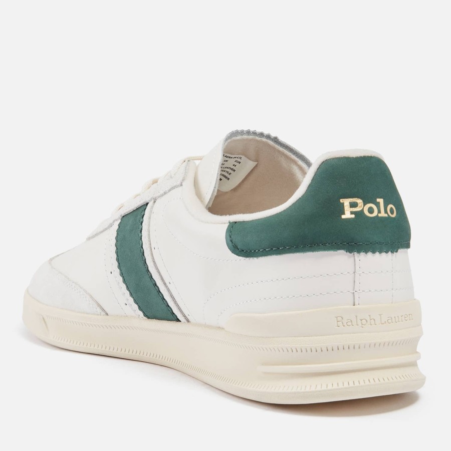 Schuhwerk Polo Ralph Lauren Sportschuhe | Polo Ralph Lauren Herren Heritage Area Ledertrainer