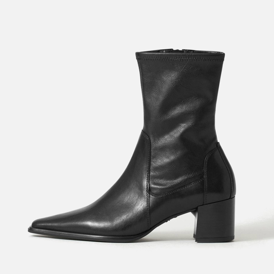 Schuhwerk Vagabund Schuhwerk | Vagabond Giselle Leder-Stiefeletten Fur Damen