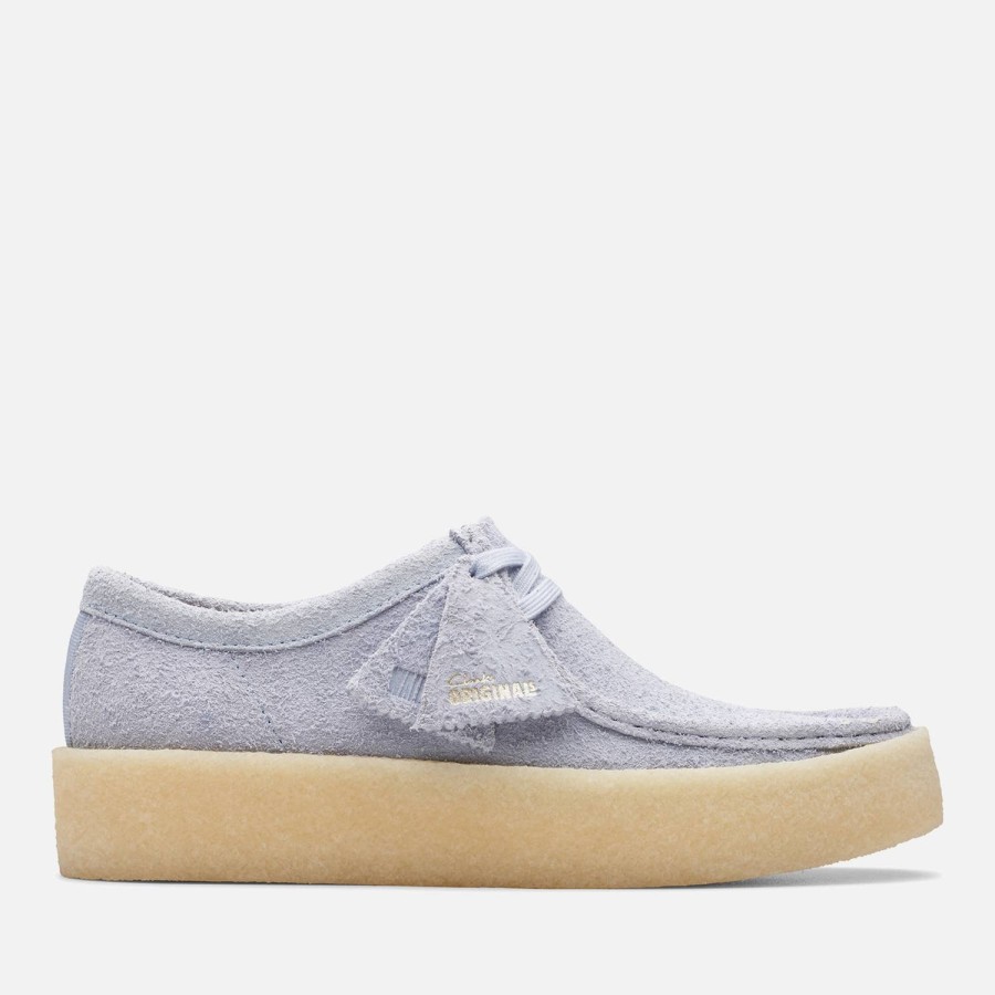 Schuhwerk Clarks-Originale Schuhe | Clarks Originals Herren Wallabee Cup Schuhe - Cloud Grey Sde