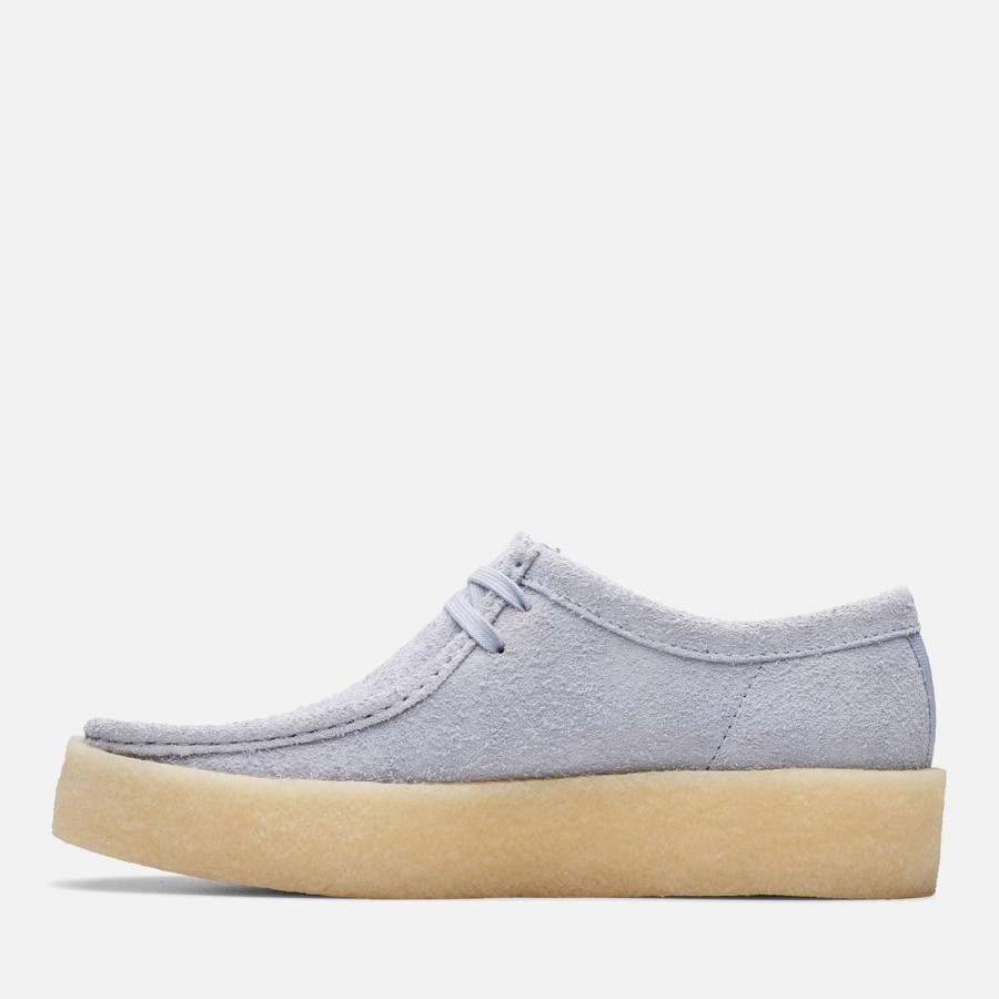 Schuhwerk Clarks-Originale Schuhe | Clarks Originals Herren Wallabee Cup Schuhe - Cloud Grey Sde