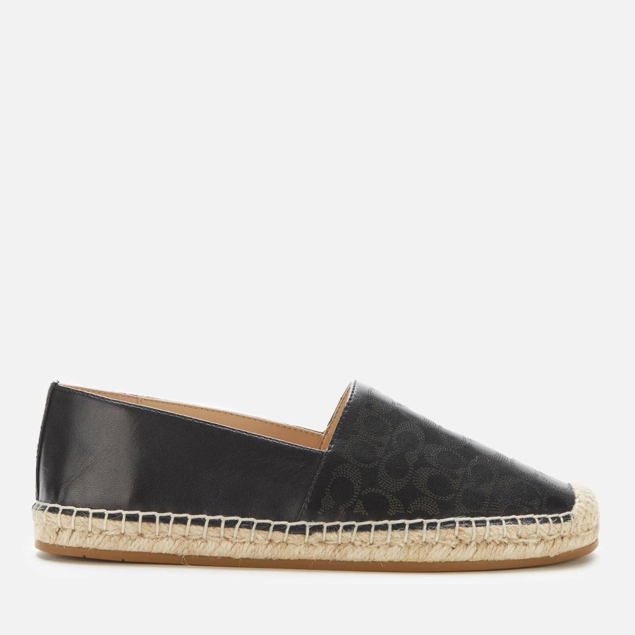 Schuhwerk Trainer Espadrilles | Coach Damen Carley Espadrilles Schwarz