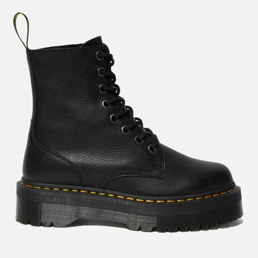 Schuhwerk Dr Martens Stiefel | Dr. Martens Jadon Iii Pisa Lederstiefel Mit 8 Osen Fur Damen