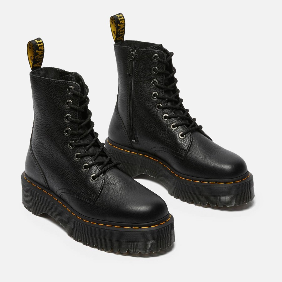 Schuhwerk Dr Martens Stiefel | Dr. Martens Jadon Iii Pisa Lederstiefel Mit 8 Osen Fur Damen