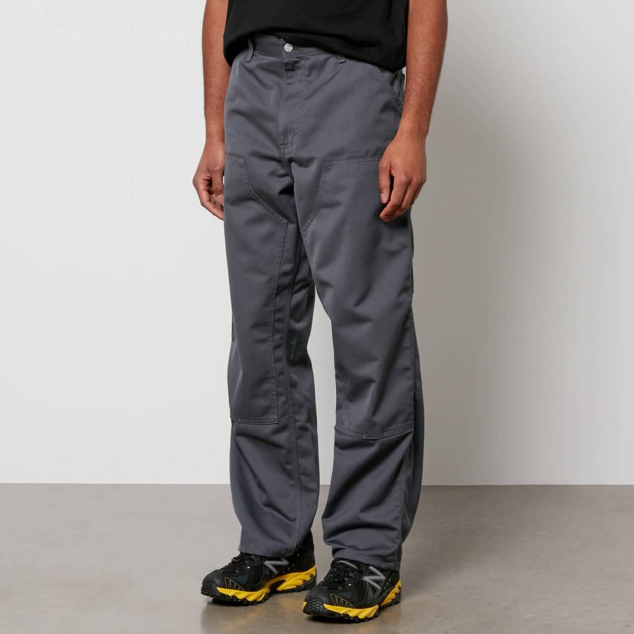 Manner Carhartt WIP Hose | Carhartt Wip Double Knee Baumwoll-Twill-Hose