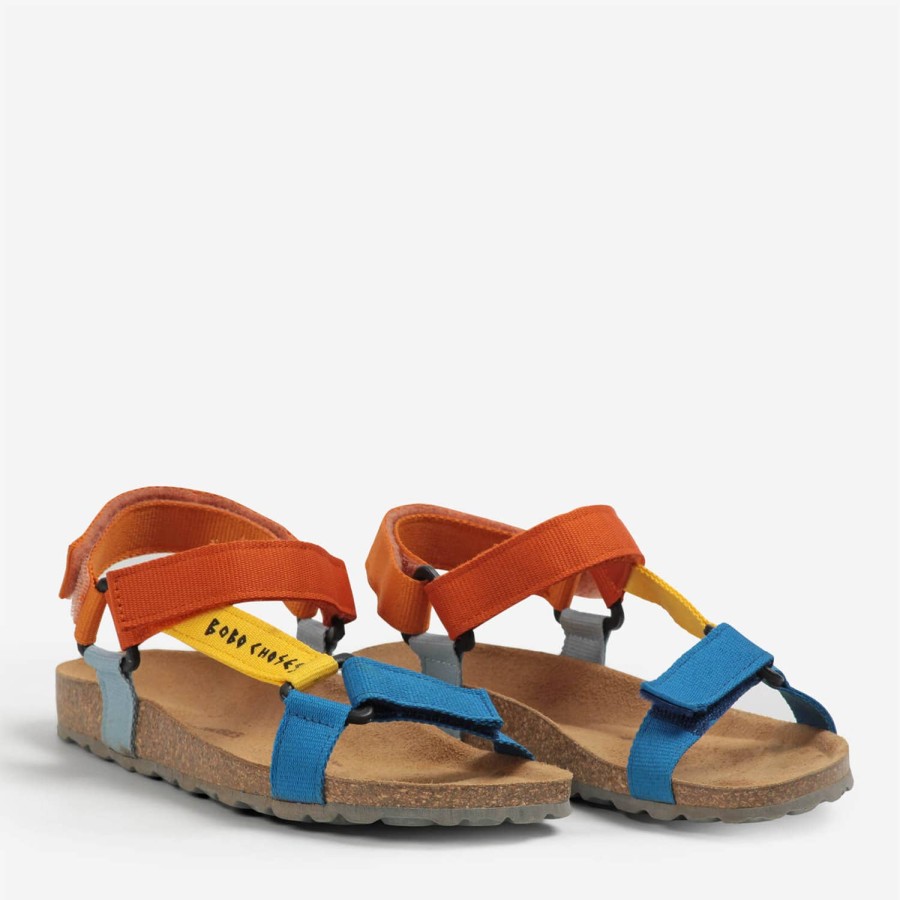 Kind & Baby BoBo wählt Baby (0-2 Jahre) | Bobo Choses Kinder-Sandalen Mit Farbblock-Riemen