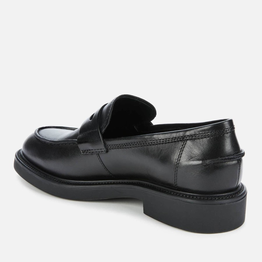 Schuhwerk Vagabund Wohnungen | Vagabond Damen-Loafer „Alex W" Aus Leder Schwarz