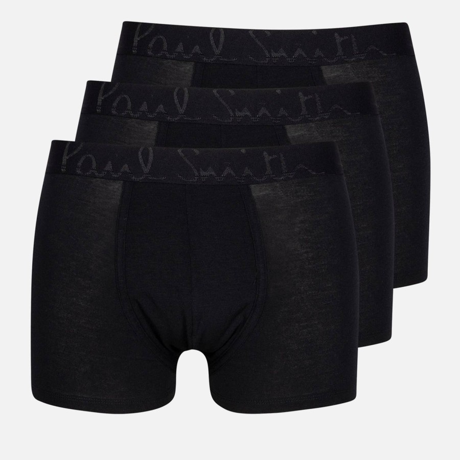 Manner Paul Smith Loungewear | Paul Smith Dreierpack Boxershorts Aus Stretch-Modal