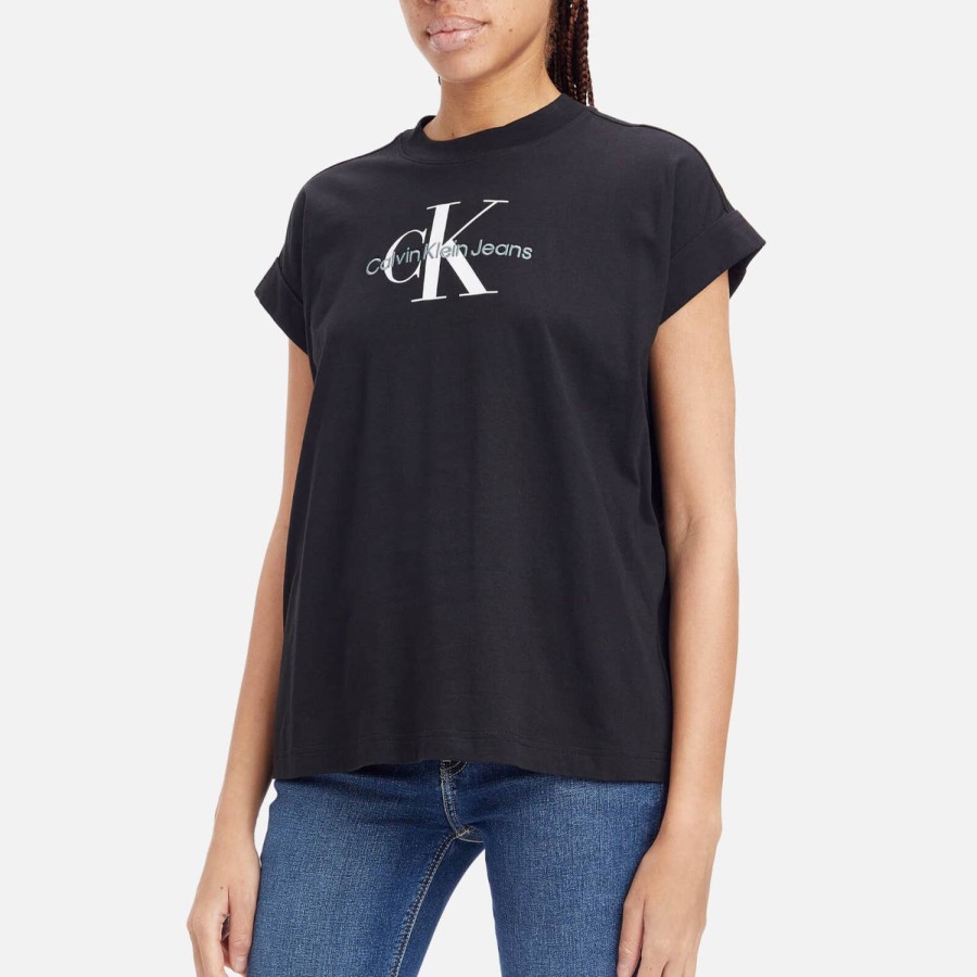 Wehe Calvin Klein Jeans Kleidung | Calvin Klein Jeans Baumwoll-Jersey-T-Shirt