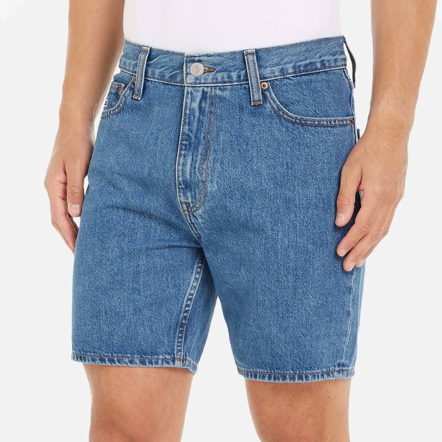 Manner Tommy Jeans Kurze Hose | Tommy Jeans Dad Denim-Shorts