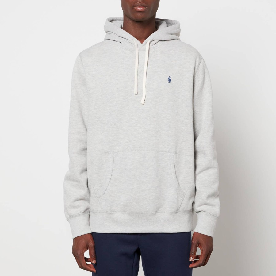 Manner Polo Ralph Lauren Hoodies Und Sweatshirts | Polo Ralph Lauren Herren-Fleece-Hoodie Andover Heather