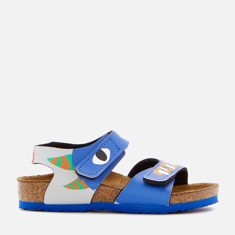 Kind & Baby Birkenstock Schuhwerk | Birkenstock Palu Kindersandalen - Monster Ultra Blue