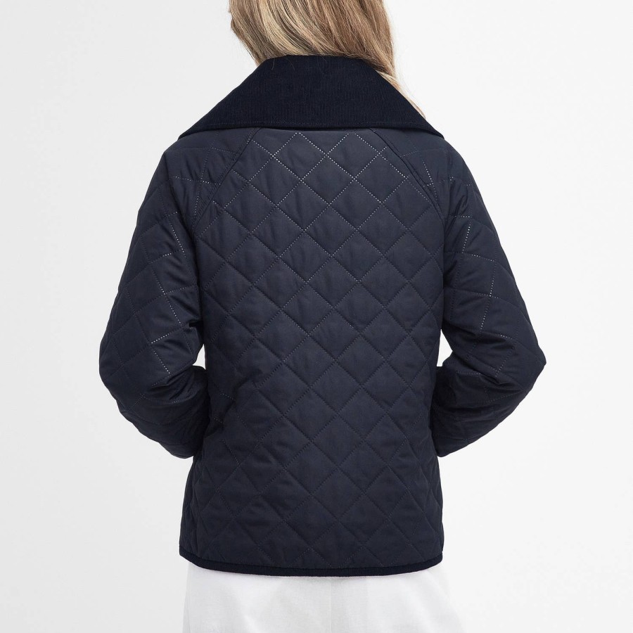 Wehe Barbour Kleidung | Barbour Gosford Shell-Jacke Mit Harlekin-Steppung