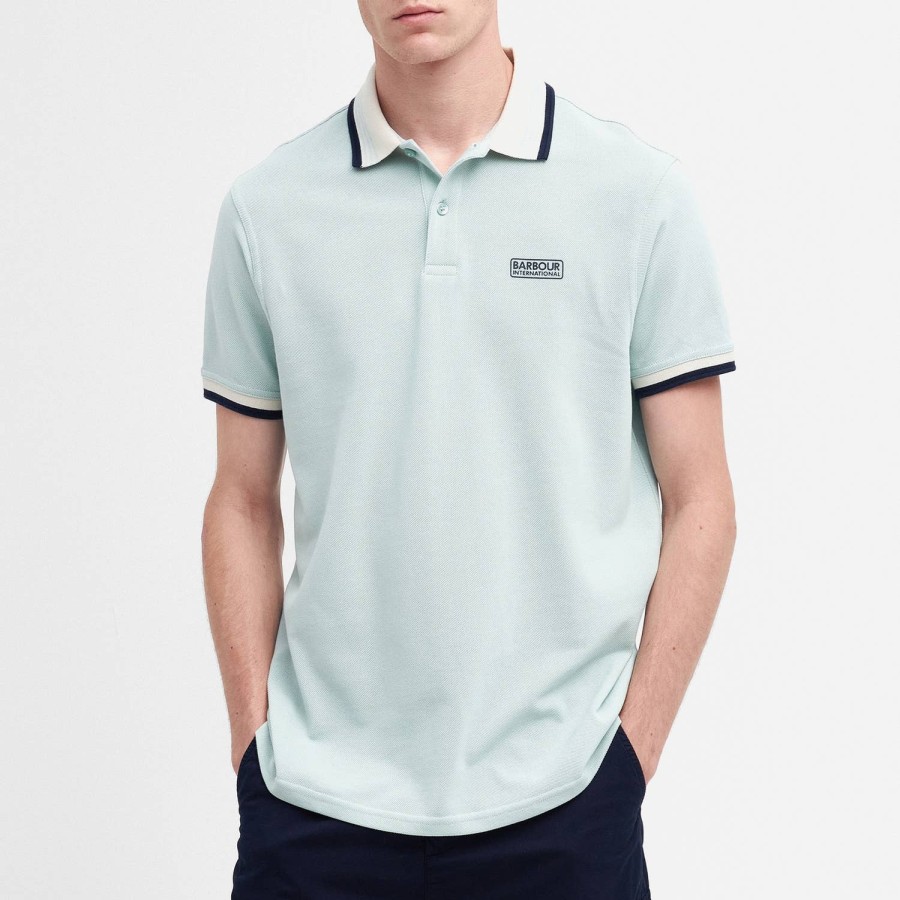 Manner Barbour International Polo-Shirts | Barbour International Francis Baumwoll-Poloshirt