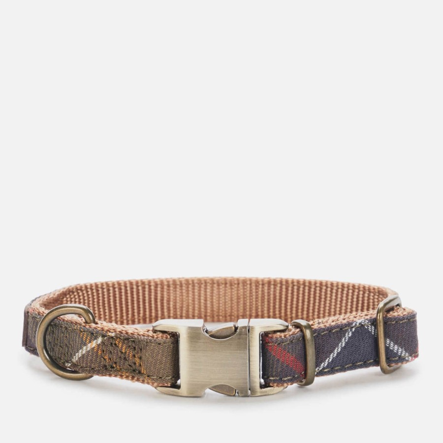 Wehe Barbour Haustierzubehor | Barbour Tartan/Webband-Halsband Klassisch