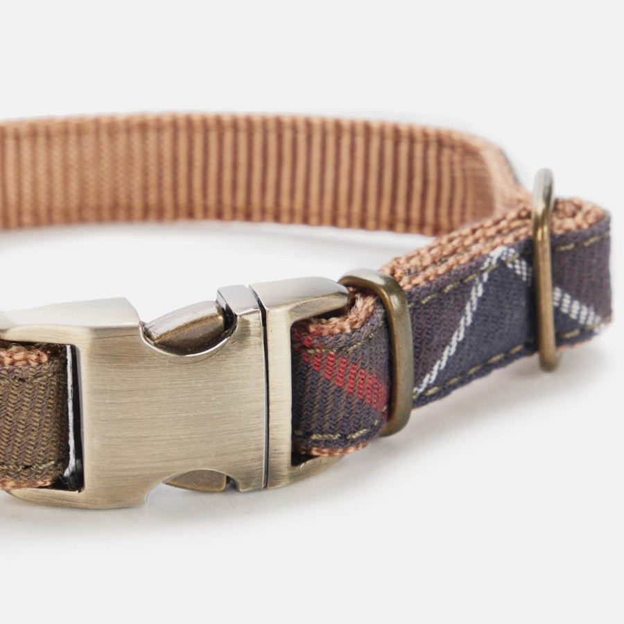 Wehe Barbour Haustierzubehor | Barbour Tartan/Webband-Halsband Klassisch