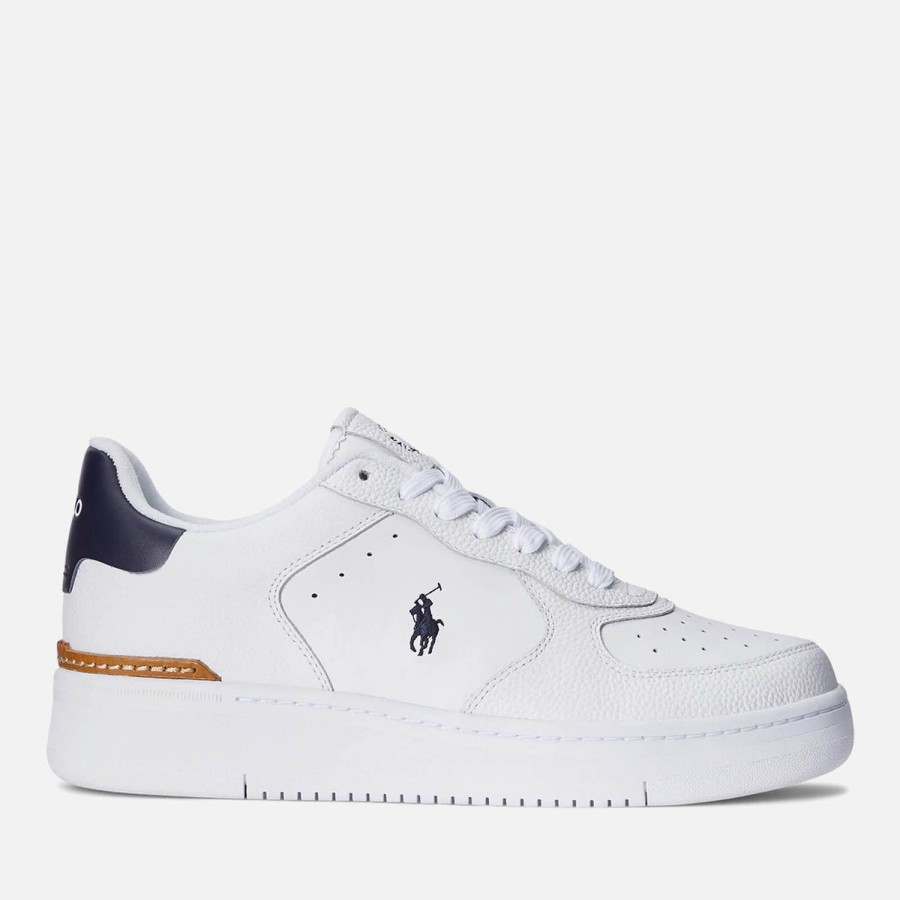 Schuhwerk Polo Ralph Lauren Sportschuhe | Polo Ralph Lauren Herren-Sneaker „Master Court" Aus Leder