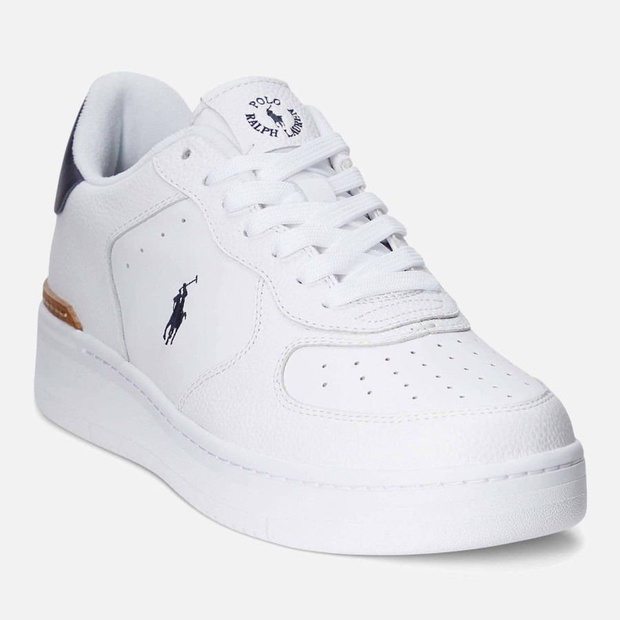 Schuhwerk Polo Ralph Lauren Sportschuhe | Polo Ralph Lauren Herren-Sneaker „Master Court" Aus Leder