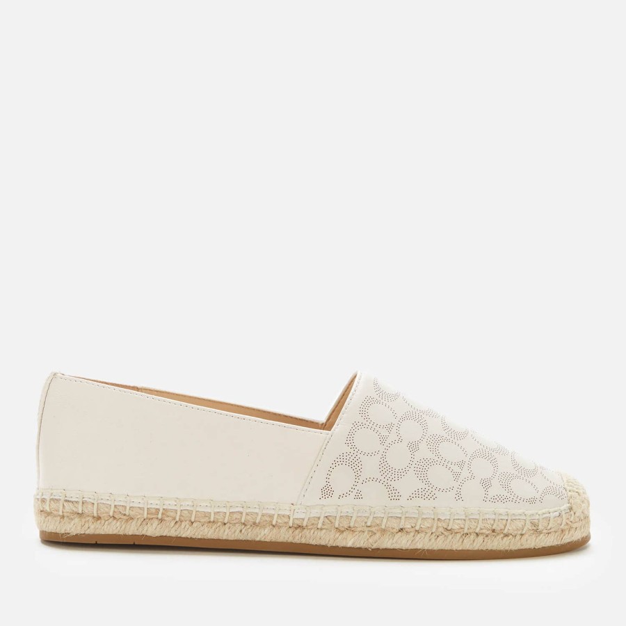 Schuhwerk Trainer Espadrilles | Coach Carley Espadrilles Fur Damen Kreide