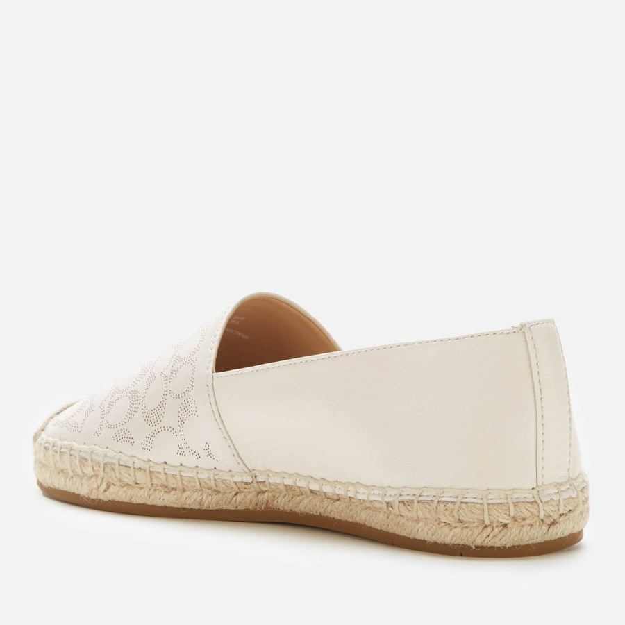 Schuhwerk Trainer Espadrilles | Coach Carley Espadrilles Fur Damen Kreide