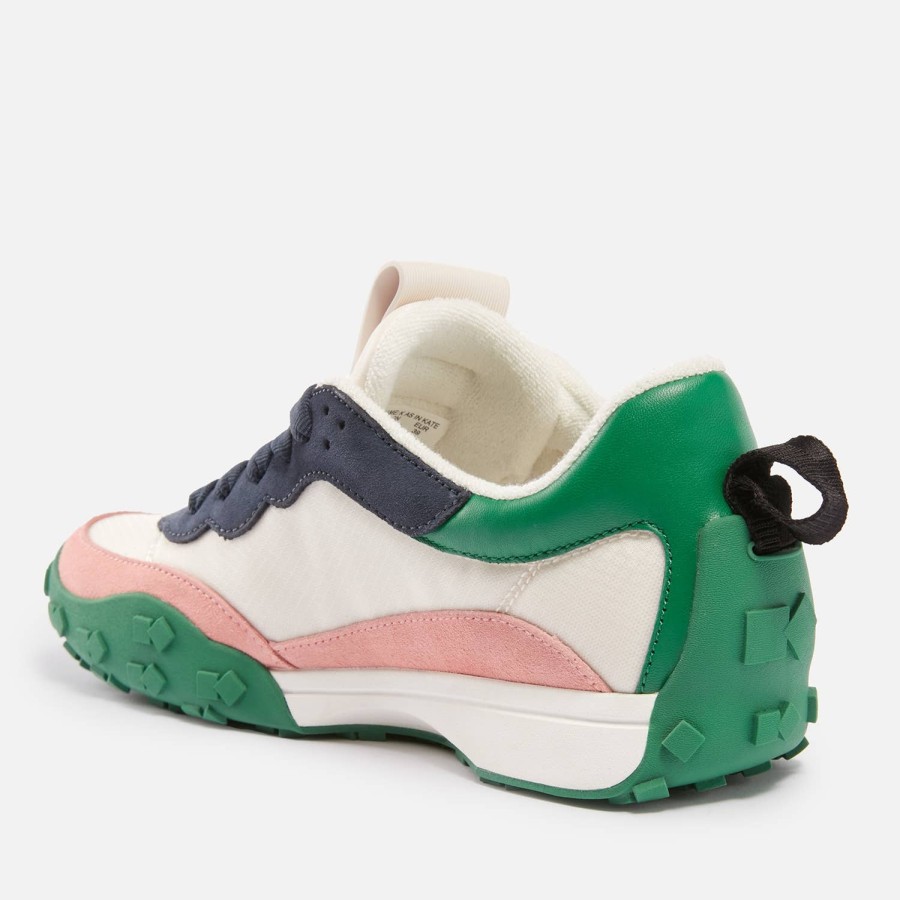 Schuhwerk Kate Spade New York Sportschuhe | Kate Spade New York Damen-Sneaker „K As In Kate" Aus Leder Und Ripstop