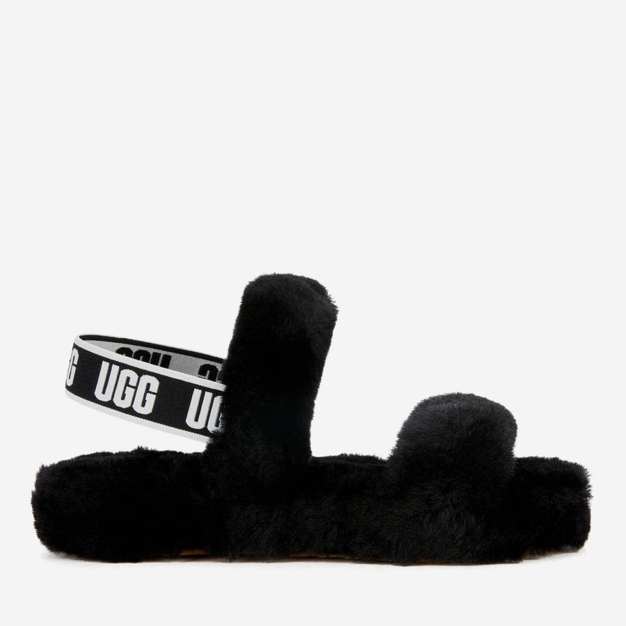 Kind & Baby UGG Schuhwerk | Ugg Kids' Oh Yeah Hausschuhe Schwarz