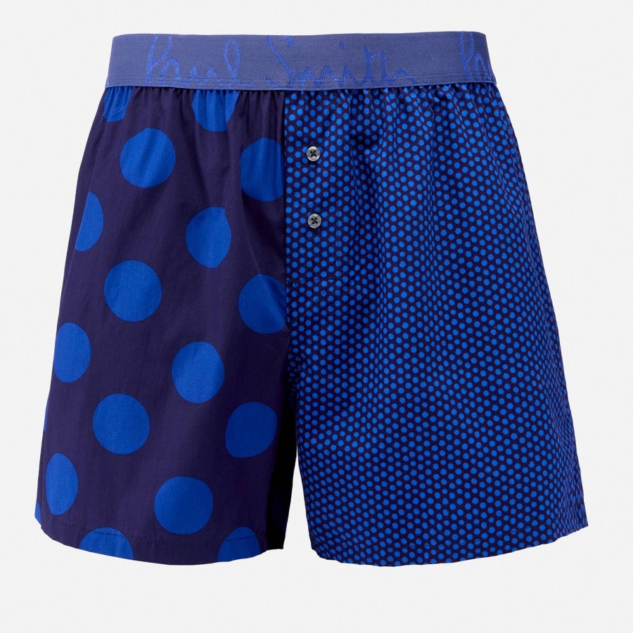 Manner Paul Smith Socken Und Unterwasche | Paul Smith Polka Dot Baumwoll-Popeline-Boxershorts