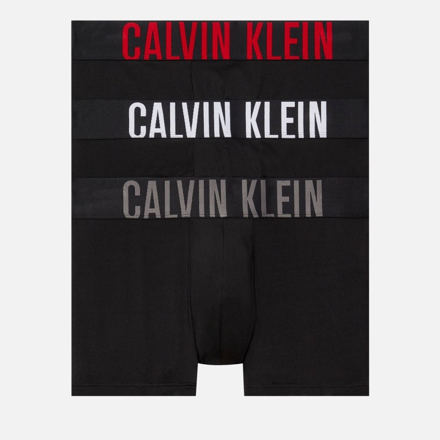 Manner Calvin Klein Socken Und Unterwasche | Calvin Klein Intense Power Mikrofaser 3Er-Pack Boxershorts