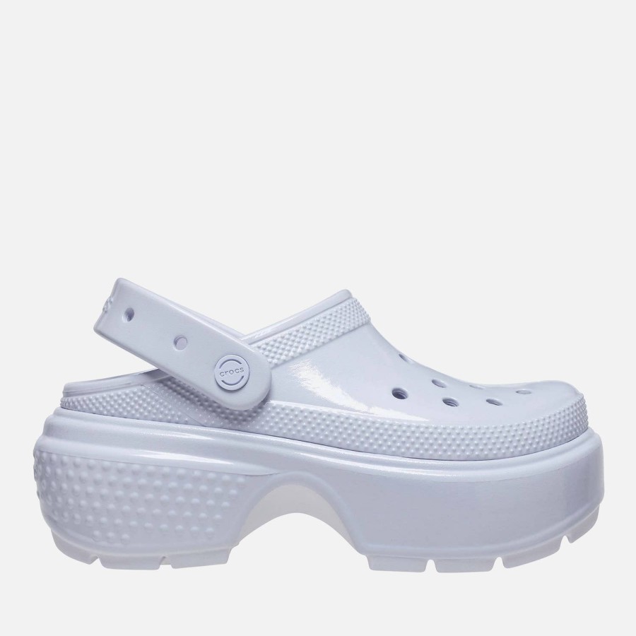 Schuhwerk Crocs Verstopfungen | Crocs Stomp Gummi-Clogs Fur Damen